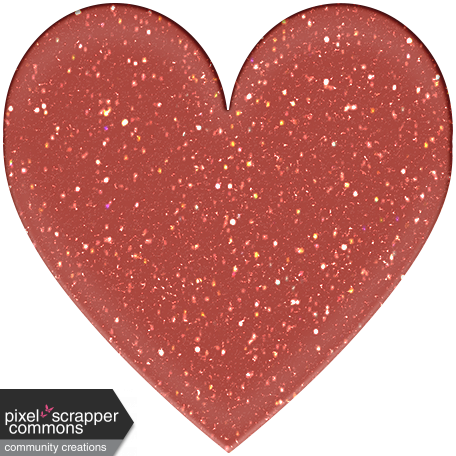 ::Fall in Love Kit:: Glitter Heart