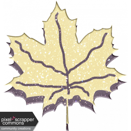 ::Fall in Love Kit:: Glitter Leaf 03