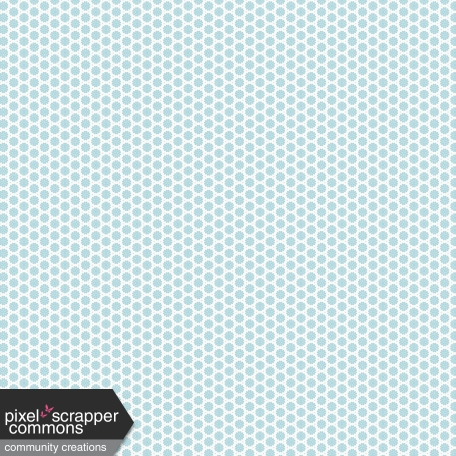 Winter Frost Light Blue Dotted Pattern Paper 4