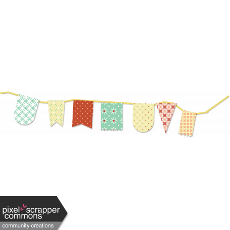 Delish Mini Kit Patterned Banner Bunting