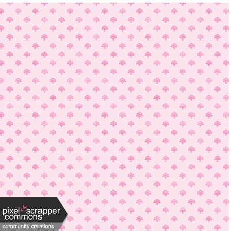 Bloom Pink Pattern Paper