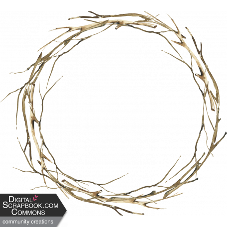 Branch Circle Frame