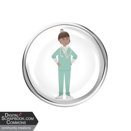 Doctor / Nurse Button