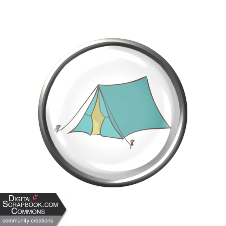 Camping Button 10
