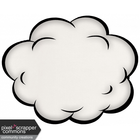Super Hero Cloud of smoke
