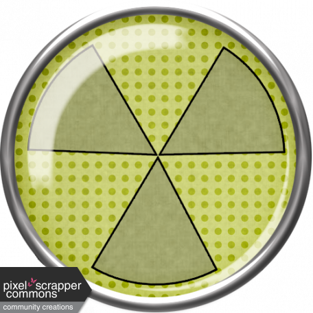 Super Hero Radioactivity Button