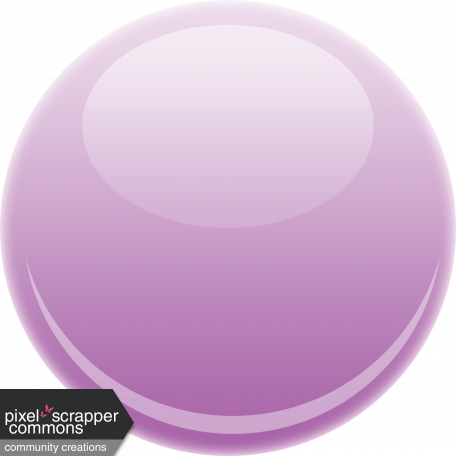 Glossy Purple Button