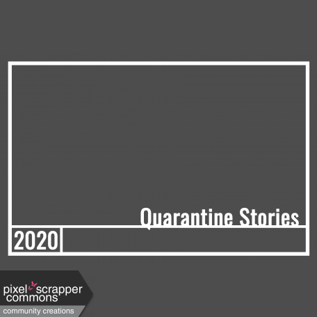Quarantine Stories Photo Overlay
