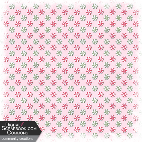 Home For The Holidays Paper - Peppermint Frost