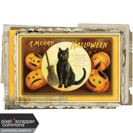 Vintage Halloween Card (06)