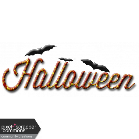 Halloween Word Art 1