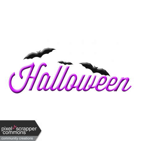 Halloween Word Art 2