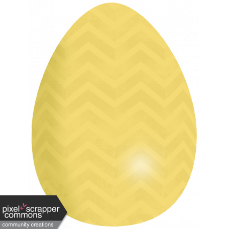 Yellow Easter Egg