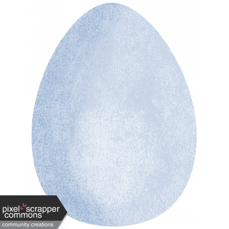 Blue Easter Egg