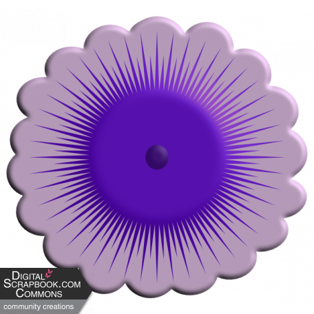 Uncommon flower purple