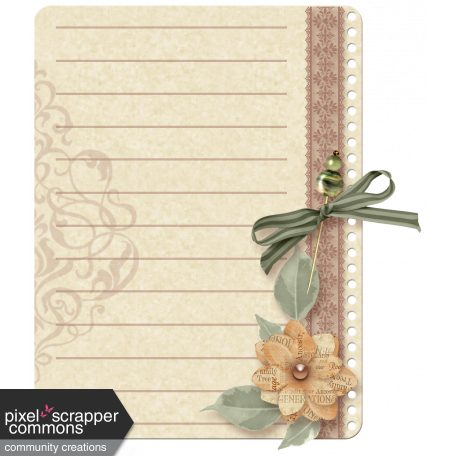 Note Card with Border