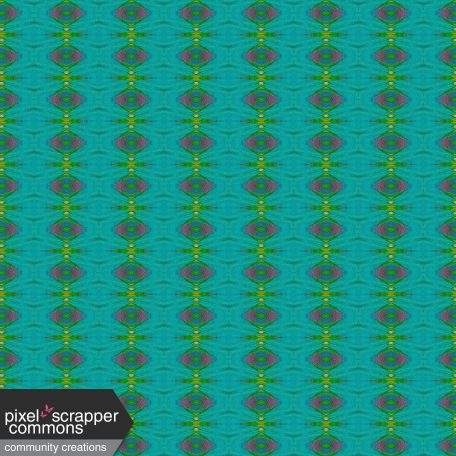 teal and green pattern paper