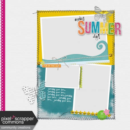 Amazing Summer Day Template