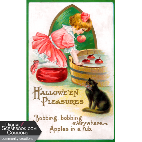 Vintage Halloween Card 01