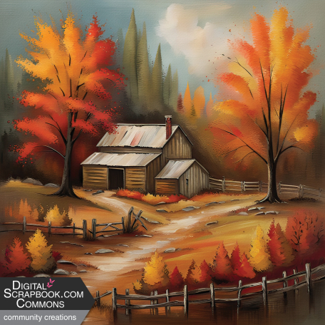 Autumn Painting Background 1