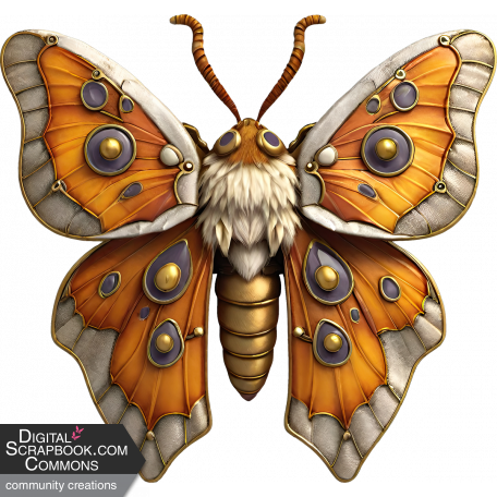 Moth Clipart 1