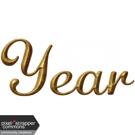 Year ANW Word Art