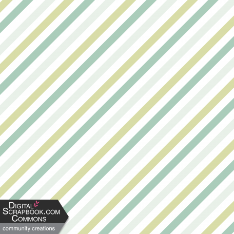 Daily Life diagonal stripes patterned paper