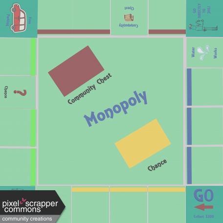 Monopoly Board Paper