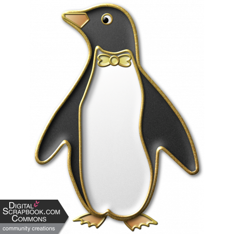 Penguin Enamel Pin Badge