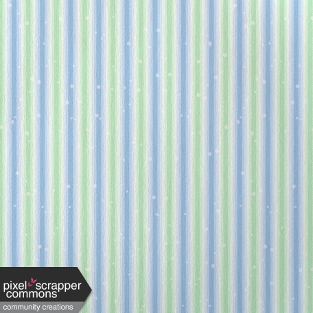 Paper - Shaking stripes in blue and green