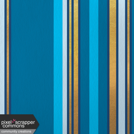 Paper - Summer stripes in blue