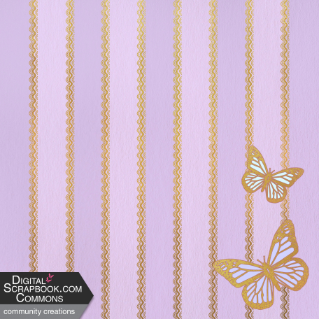 Paper – Stripes and butterflies 7/8