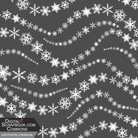 Overlay - Dancing snowflakes 1