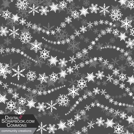 Overlay - Dancing snowflakes 2