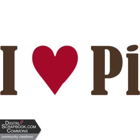 Pi Day I Heart Pi
