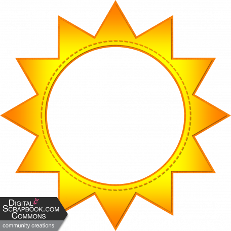 Solar Eclipse Sun Frame