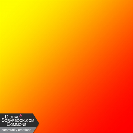 Solar Eclipse Yellow Red Gradient Paper