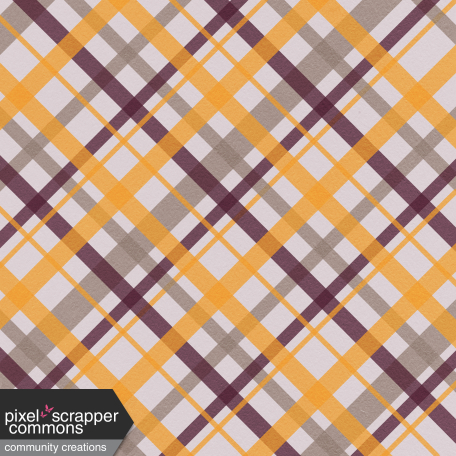 Plum & Marigold - Lavender Plaid Paper