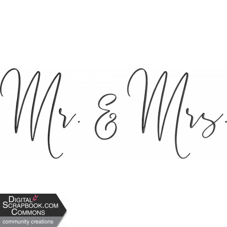 Mr. & Mrs.