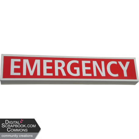 Emergency Sign