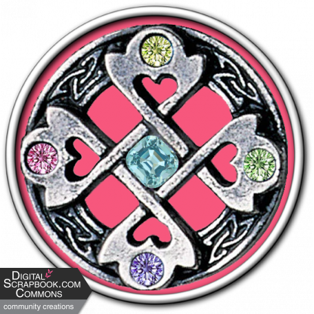 Celtic Cross Heart