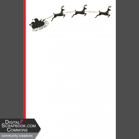 Holiday Ready Reindeer Card, 4x6