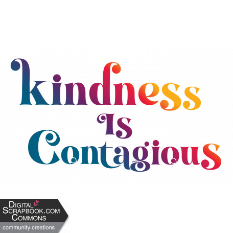 Kindness Is Contagious