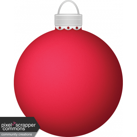 Xmas 2016: Bulb Ornament, Red