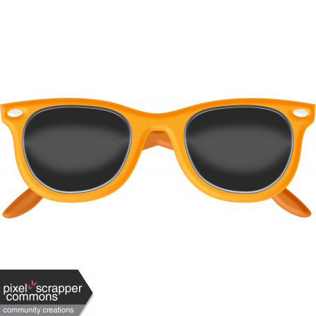 October 2020 Blog Train: Stonewashed Denim, Sunglasses 01, Orange