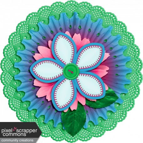 March 2021 Blog Train: Accordion Flower 04