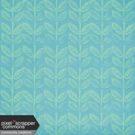 April 2021 Blog Train: Patterned Paper 13, Leaves