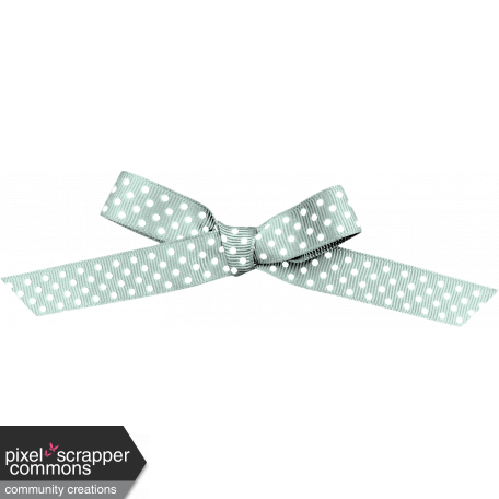 April 2021 Blog Train: Knotted Bow with Dots 01, Mint Green