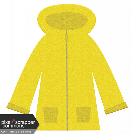 April 2021 Blog Train: Felt, Raincoat, Yellow