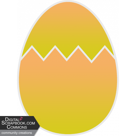 The Good Life: April 2022 - Easter Egg Sticker 04b Ombre